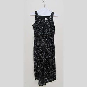 The Limited Hi-Lo Sleeveless Black White Dress S